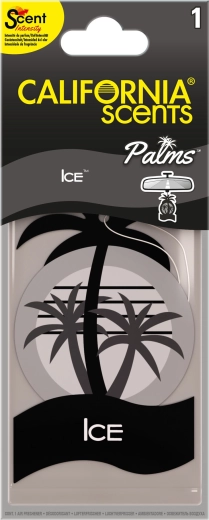 Rippuv õhuvärskendaja California Scents Palms Ice