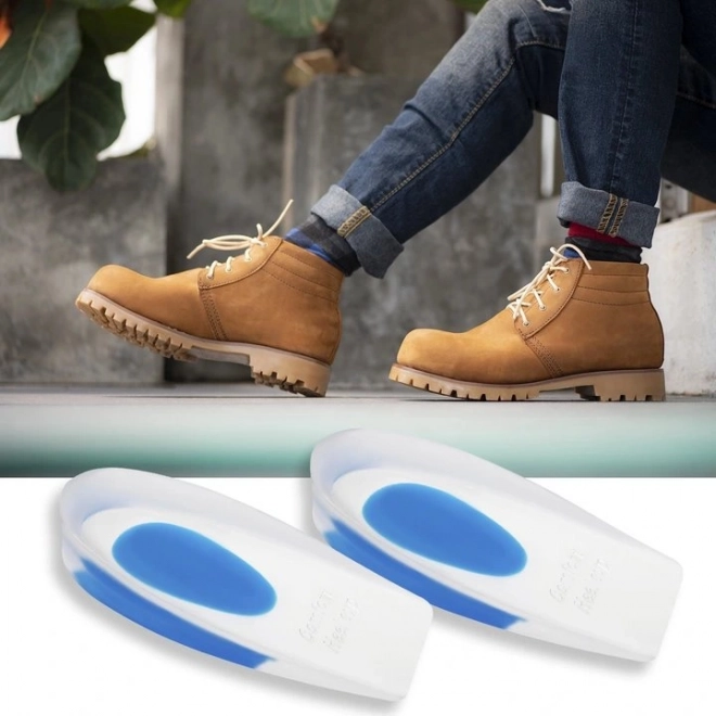 Gel silicone heel cushions for shoes 40–46 (2 pcs)