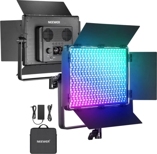 Neewer RBB1200 professionaalne RGBCW LED-paneelvalgusti
