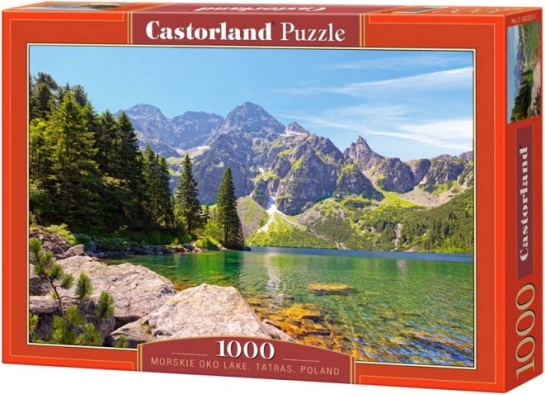 Pusle 1000 tükki Morskie Oko, Tatrad, Poola