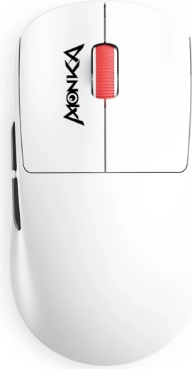 Monka Prime Wireless Gaming Mouse, White