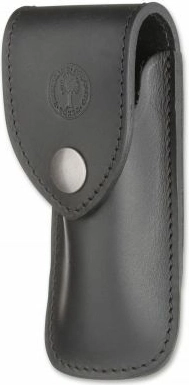 Böker Manufaktur Solingen väike nahktupp noa jaoks kuni 11 cm, must