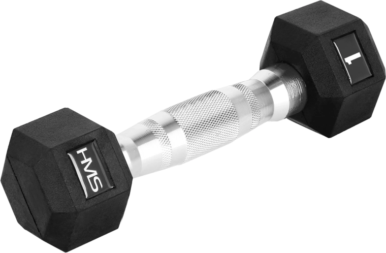 Heksagonaalne hantel HMS Hex 1 kg