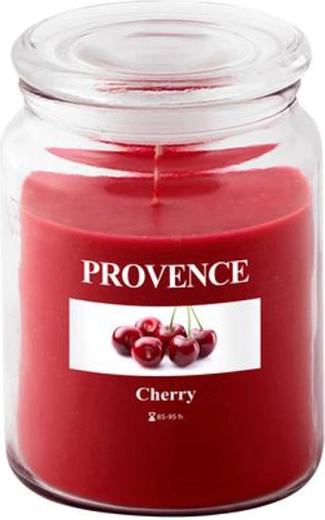 Lõhnaküünal klaasis PROVENCE kirss 95 tundi