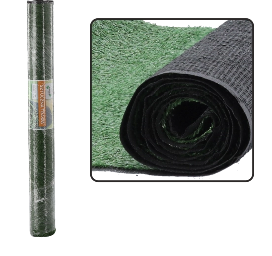 Sünteetiline muru 1 × 5 m, kõrgus 10 mm