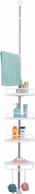 Teleskoopne vannitoariiul 4 nurgariiuli ja rätikuripatsiga