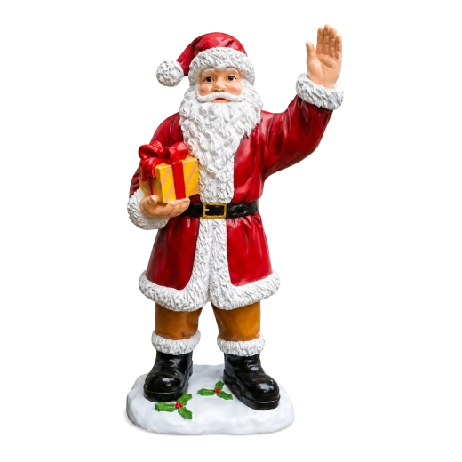 Jõuludekoratsioon – Püha Nikolause figuur 158 cm – 1 tk