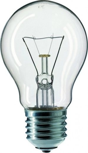 Hõõglamp E27 60 W 240 V läbipaistev TES-LAMP