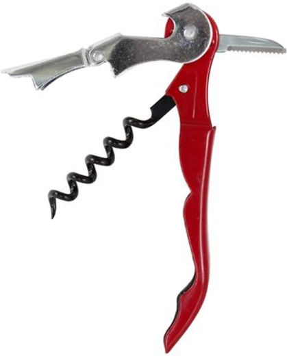 Metallist kelneri avaja 11 cm, punane