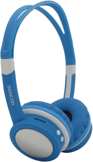 Children's wireless headphones Sencor SEP 702BT – Blue/white