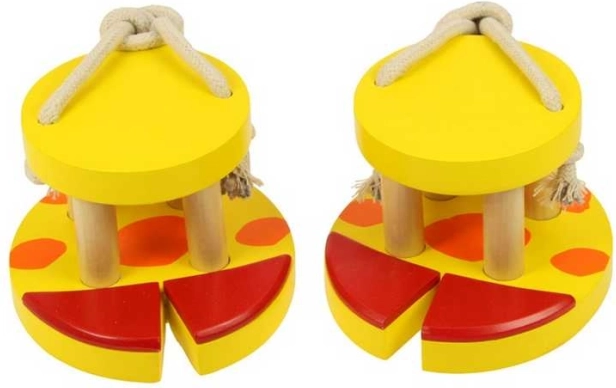 Puidust kaelkirjaku kargud lastele Bigjigs Toys