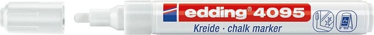 Kriidimarker edding 4095 valge