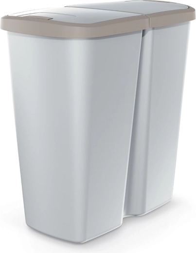 Compacta Q Duo 45 l prügikast jäätmete sorteerimiseks