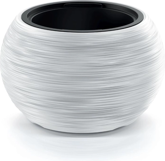 Lillepott Furu Bowl 38 cm valge sisemise vahetükiga