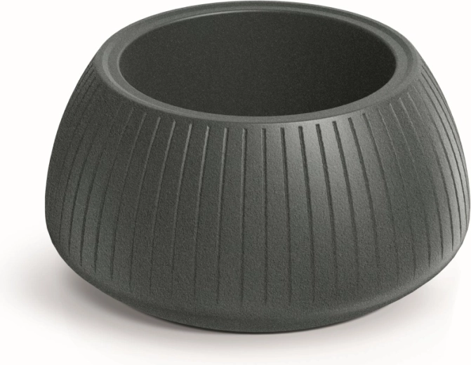 Lillepott Coro Bowl 48 cm grafiit