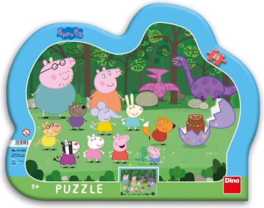 Põrsas Peppa pusle 25 tükiga