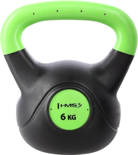 Komposiit-kettlebell HMS Vin-Bell 6 kg roheline