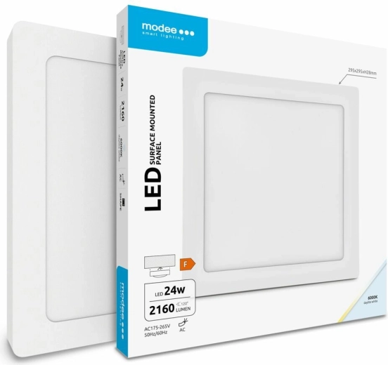 Modee LED ruudukujuline laepaneel 24 W külm valge 2160 lm