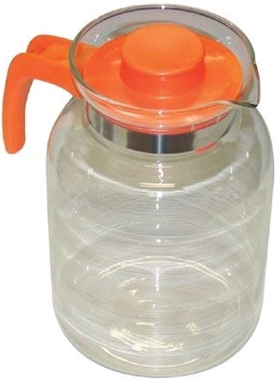 Klaaskann JULIE 2 l plastkaane ja käepidemega