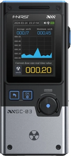 Multifunction Ionizing Radiation Detector FNIRSI GC-03 BK