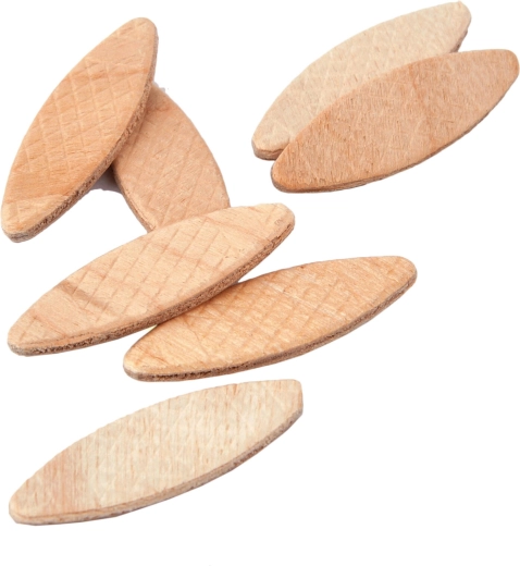 Puidust ühenduslamellid 56 × 23 × 4 mm, pakend 50 tk