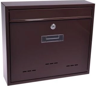 Postkast RADIM pruun 360 × 310 × 90 mm
