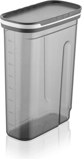 Plastist purk kuivainete jaoks 2,7 l
