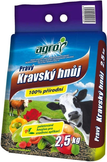 Ehtne granuleeritud lehmasõnnik 2,5 kg Agro