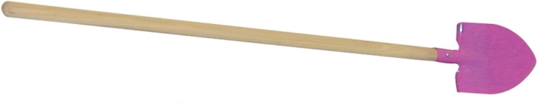 Laste südamekujuline labidas puidust varrega 75 cm