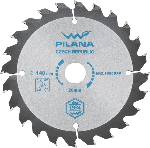 Saeketas PILANA SK 5255 WZ 140 mm, 24 hammast, 20 mm