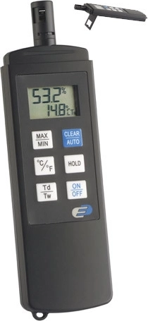 Digitaalne termomeeter ja hügromeeter TFA Dewpoint Pro klambriga