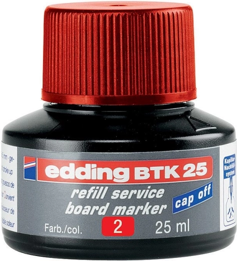 Edding BTK 25 punane tint tahvlmarkeritele