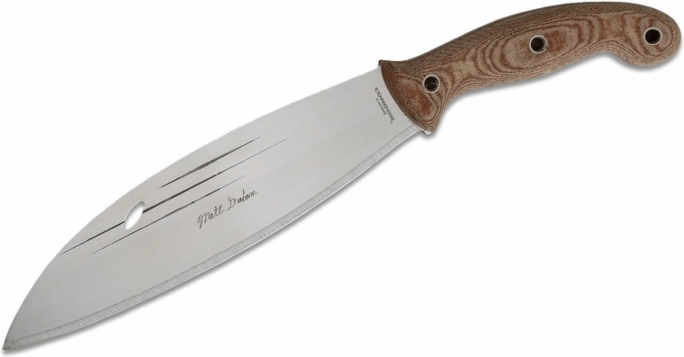 Condor Primitive Bush Mondo välitingimustesse mõeldud nuga 25,4 cm, pruun, Micarta, nahktupp