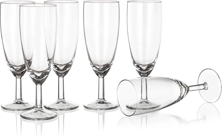 Vahuveini klaasid Flute 150 ml – komplekt 6 tk