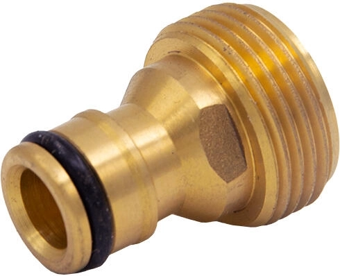 Väliskeermega 3/4 messingadapter AQUA