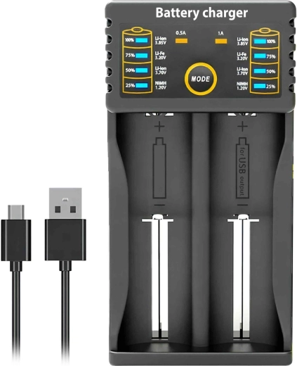 LiitoKala Lii-202 intelligentne akulaadija powerbanki funktsiooniga – 1 tk