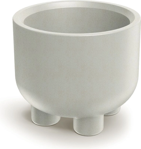 Liistudega lillepott Molta Round 48 cm liivakarva