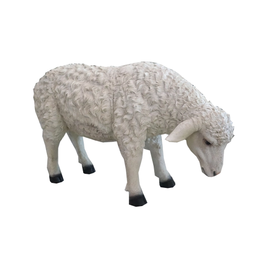 Jõulude dekoratiivne vaigu- lambakuju 87,6 cm