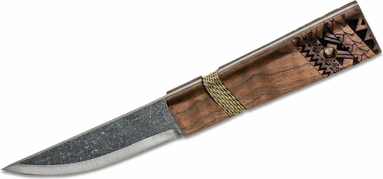 Jahinuga Condor Indigenous Puukko 9,9 cm nahktupiga