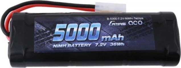 Akupakk Gens Ace 5000 mAh 7,2 V NiMH Tamiya pistikuga