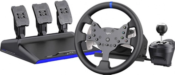 Mängurool PXN V99 3 pedaali ja käigukangiga (PC, PS3, PS4, Xbox One, Switch)