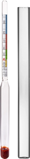 Alkoholomeeter 0–95% alkoholisisalduse mõõtmiseks