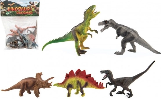 Plastdinosauruste komplekt 15–18 cm, 5 tk