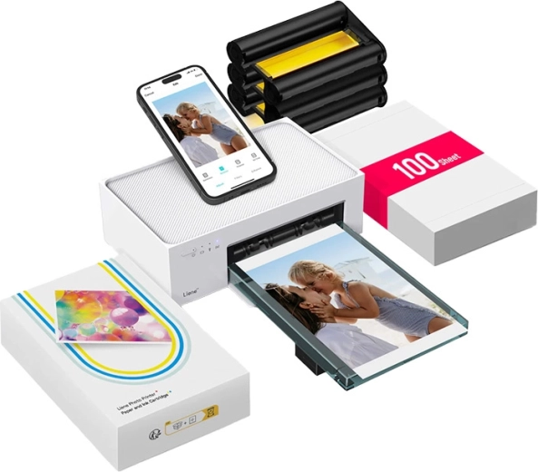 Kaasaskantav fotoprinter Liene Amber M100 10×15 cm