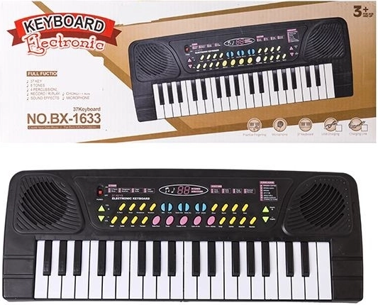 Children's electronic keyboard with microphone, 37 keys - 1 piece