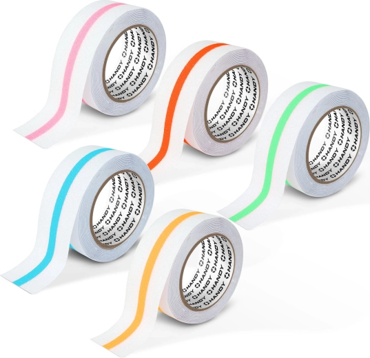 Anti-slip self-adhesive tape with a phosphorescent stripe 5 m × 50 mm - 1 piece