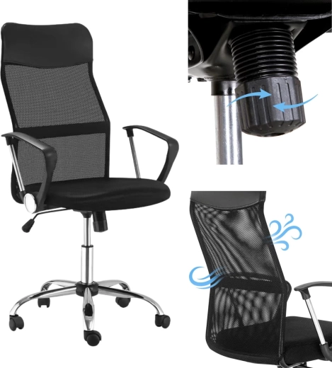 Ergonoomiline kontoritool ErgoLux Pro Mesh hingava võrguga