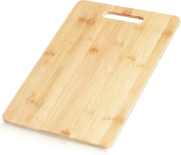 Bambusest lõikelaud käepidemega 35,5 × 25,5 cm