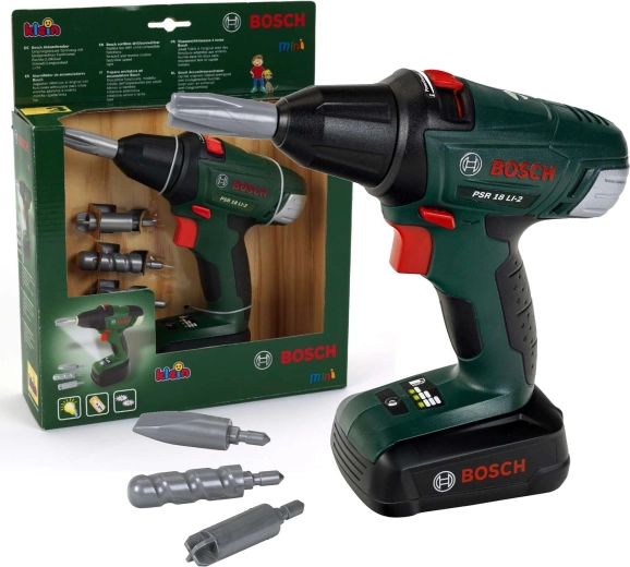 Kleini Bosch II laste akukruvikeeraja valgusega