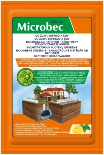 Bros Microbec rennidele, septikutele ja reoveepuhastitele (ČOV) 25 g